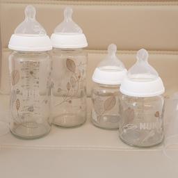 NUK First Choice Plus Glas Babyflaschen Starter Set 0-6 Monate

2 x NUK First Choice+ Babyflasche, 120 ml mit Silikon-Trinksauger S (Tee, Muttermilch)
2 x NUK First Choice+ Babyflasche, 240 ml mit Silikon-Trinksauger M (Milch, Milchnahrung)

Flaschen und Sauger unbenutzt lediglich sterilisiert

Versand bei Übernahme des Käufers möglich
Abholung nach Rücksprache auch in 1020 oder 1090 Wien möglich

Tierfreier- Nichtraucherhaushaushalt.

Privatverkauf keine Garantie, Gewährleistung, Rücknahme!