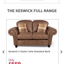 *FOR SALE*
Keswick 2 seater sofa with foam seats! Only selling due to my living room being too small! Comes with the cushions.Excellent condition! Selling for £300