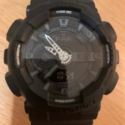 For sale my plan black g shock watch like new worm a couple of times not a mark or scratch on it £40 ono