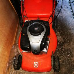 Husquavan self popelled lawn mower, bought it never used starts Easy it's more industrial or if you can just pull it out and use I have to take it up steps to heavy duty starts straight away all works, it's a good piece of kit