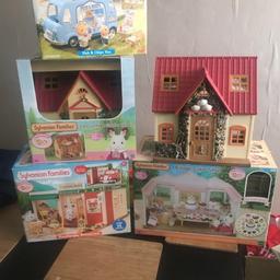 Sylvanian families bundle 
Fantastic deal comes with everything only been on display never played with