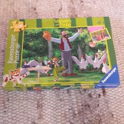 Ravensburger Puzzle 2x20 Teile;
ab 4 Jahren;
Gebraucht im guten Zustand!
Tierfreier Nichtraucherhaushalt!