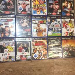 Verkaufe alle PS2 Spiele die auf den Bildern zu sehen sind Einzel Verkauf auch möglich macht mir Angebote :)