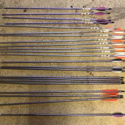 A selection of Archery Arrows
XX75 platinum plus 
Easton