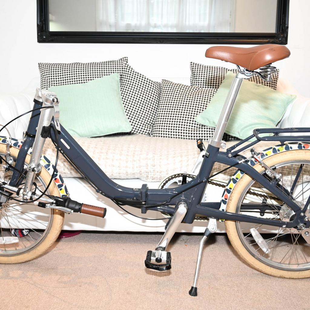 orla kiely folding bike