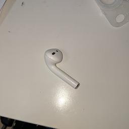 Apple Airpod Headphone  selling because I lost the case and right ear. £30
