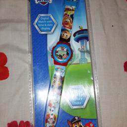 Unopened.
Paw patrol watch.
Perfect for stocking filler for Christmas!
Collection Hornchurch x