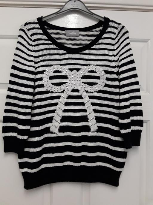 Buy & Sell York Strensall - York - Photos for WALLIS STRIPED JUMPER SIZE S (Euro 38)