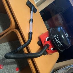 Kids Henry hoover in excellent condition 
My daughter wasn’t really interested in it 
£10 ono