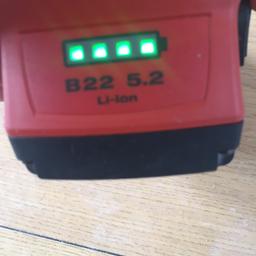 Hard used hilti battery for sale . battery date 09/2018


COLLECTION ONLY WIDNES