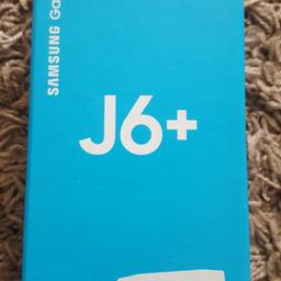 Ich verkaufen eine Samsung Galaxy J6 Plus 32G mit Garantie bis Mai 2021 Display Schutz,Cover und originale Zubehör!Es wurde nie benutz