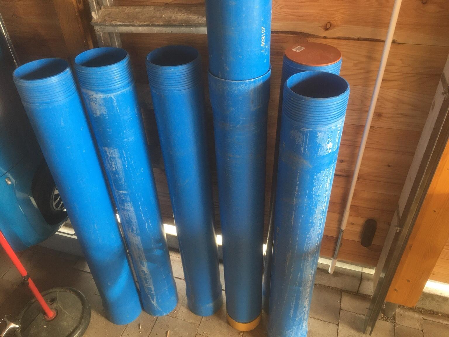 7m Brunnenrohr DN 125 Filterrohr Brunnen in 76694 Forst für 14,00 € zum