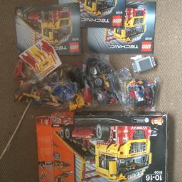 This was an Xmas present for my son which he opened but never a assembled,, all pieces are there and stickers never peeled with 3 instruction booklets. COLLECTION ONLY
