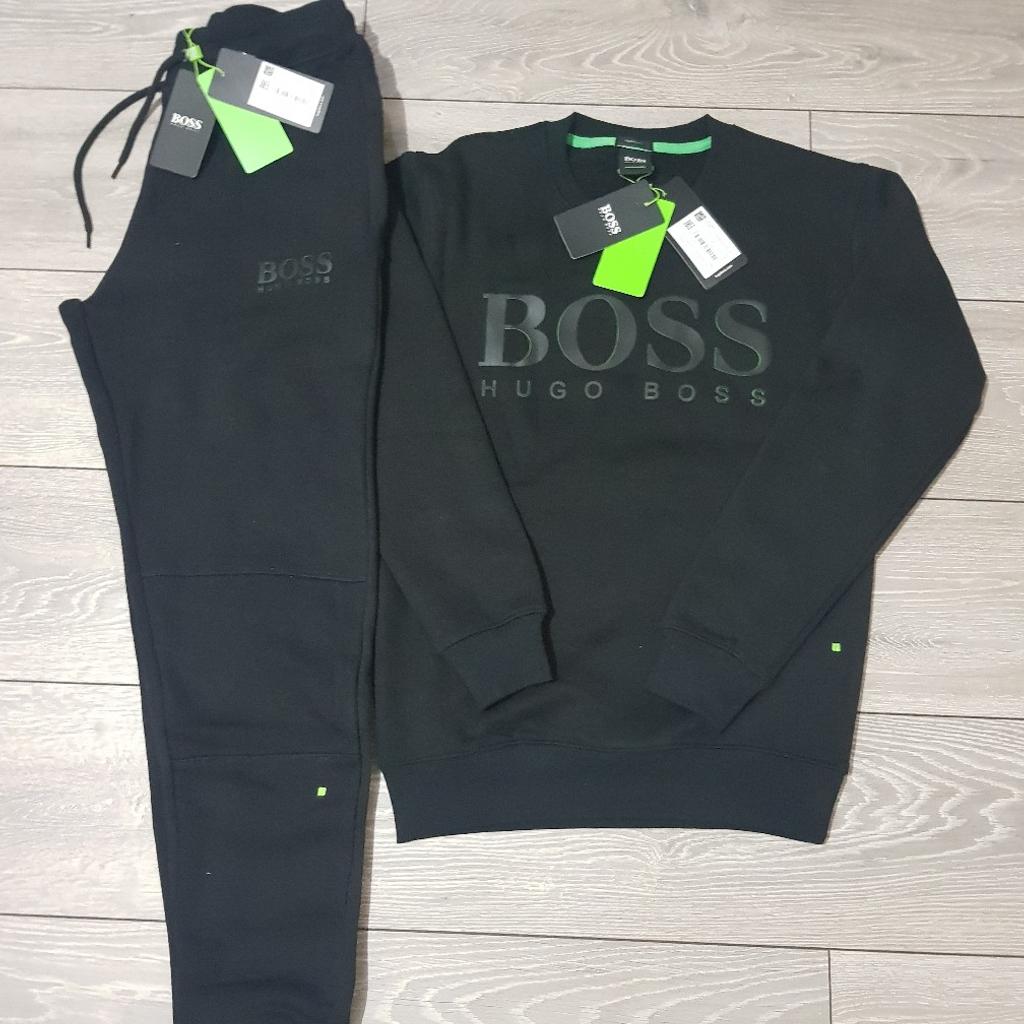 Hugo boss shop green label tracksuit