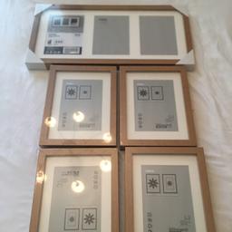 5 new frames still wrapped all in excellent condition
4 x 7x5 single frames
1x 5x7 triple frame