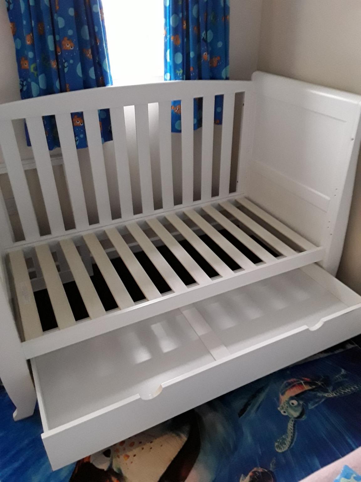 Kiddicouture Woodhouse Sleigh Cot bed in DY8 Dudley for 40.00 for sale Shpock