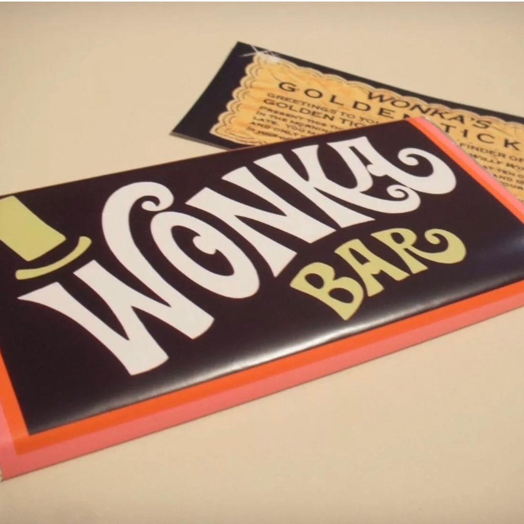 Willy wonka golden ticket chocolate bar in BB1 Hyndburn für 5,99 £ zum ...