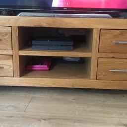 Very good condition
Collection only
Need gone ASAP
Matching items available

One draw inside coffee table is slightly broken but doesn’t effect use & can see when draw is shut

Can’t be dismantled

Tv unit £85 if sold separate
Coffee table £85 if sold separate 