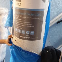 pocket 1000 with memory foam Brand new vacuum packed. RRP £399