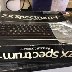 Spectrum ZX+ games, original box and was working many years ago but has been very in loft so can’t guarantee  would consider posting plus postage