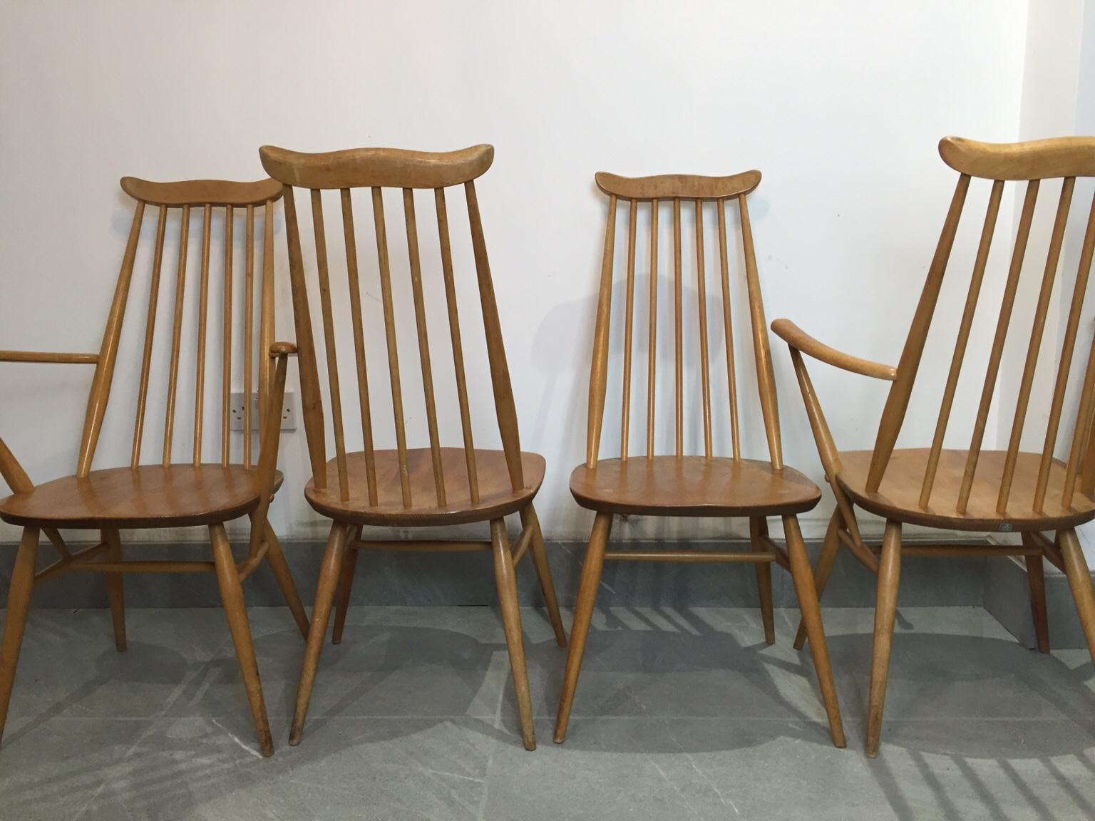 Ercol Drop Leaf Table and Goldsmith Chairs in WS14 Lichfield für 475,00