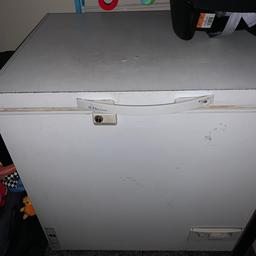 White chest freezer good working order just wanted one in black. PICK UP ONLY