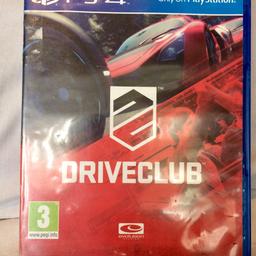 Drive club not a bad game this one collection only 
