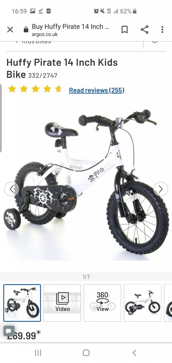 Huffy pirate outlet bike