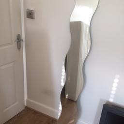 Ikea curved mirror .....5ft long x8 “ width