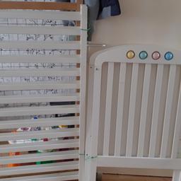 cot for sale in bradford with all the screw and with a mattress . it is dismantled