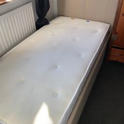 Used single ottoman bed with mattress. There are some signs of wear on the bed, the mattress is less than 6 months old. Bed needs to be collected from ws9