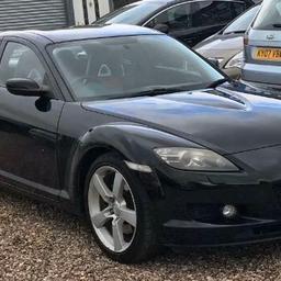 Mazda RX8 192bhp

Owned by myself for many years, no issues starts hot or cold every time. Works van forces reluctant sale.

10 months MOT

Just serviced.


Taxed and insured to get you home. Could possibly deliver.

Lovely car. Bad points slight blow on exhaust will fix it if I get the chance, slight light scrape on one side, it will buff out, was like it when I got it and never really bothered me. I’d give it a full buff if I was keeping it. Looks beautiful when done.

Not your usual abused RX