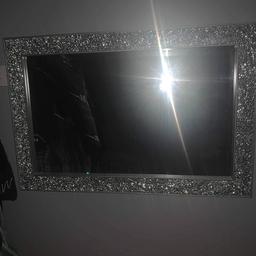 Broken glass effect mirror, excellent condition