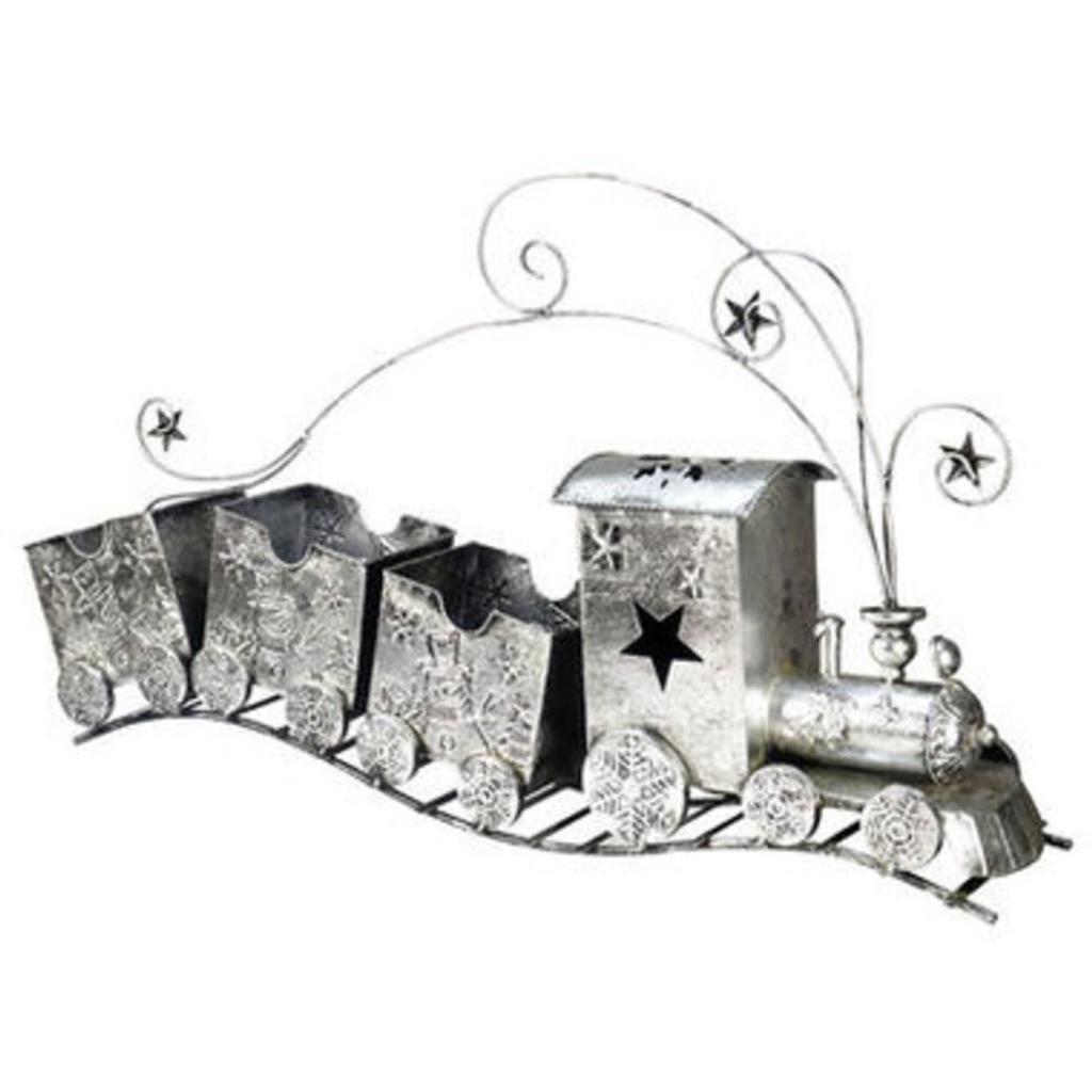 Weihnachtszug Metall/Silber in 69412 Eberbach für 40,00 € zum Verkauf