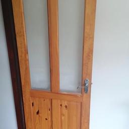 interior pine doors, varnished with door handles. Good condition. 762mm x 1981 £35 for both 
£20 each 

NEED GONE ASAP