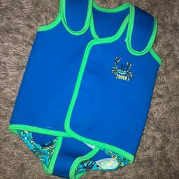 Brand new never been worn baby swim wrap. Perfect for them colder pools. 3-6 months
From smoke and pet free home