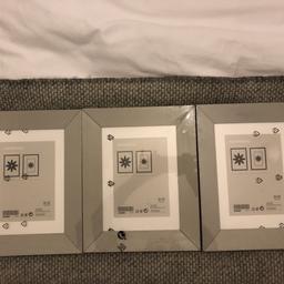 3 brand new in packaging Ikea Haverdal light grey photo frames.

18x24cm without mount
12x17cm with mount

Collection from Welling