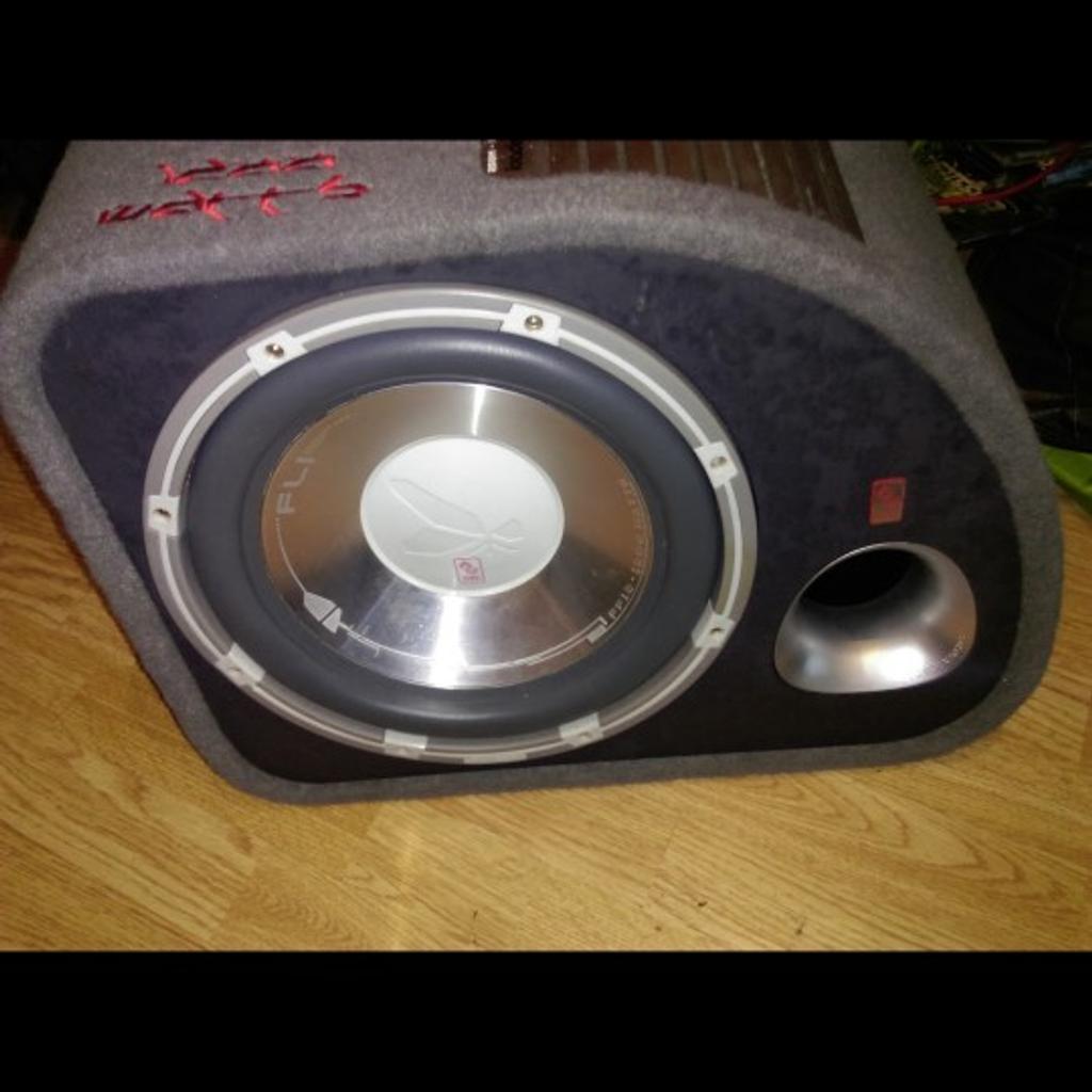 FLI trap 012 active SUBWOOFER amplifier bass in London Borough of