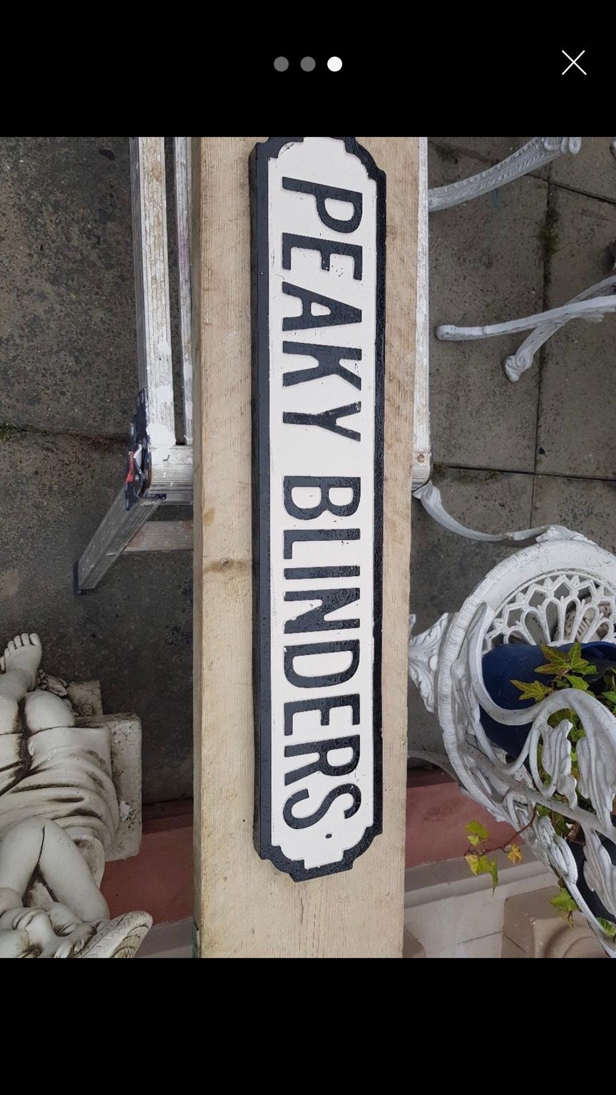 Peaky Blinders sign in B78 Lichfield für 15,00 £ zum Verkauf | Shpock DE