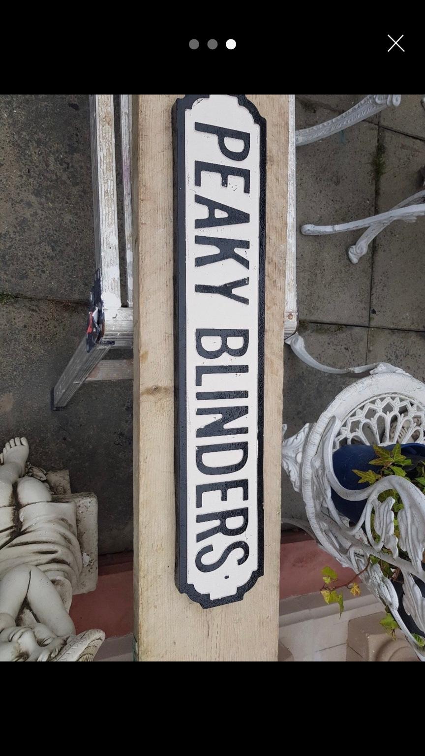 Peaky Blinders Sign By Order Of The Peaky Fucking Blinders Etsy My Xxx Hot Girl 