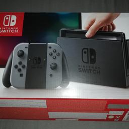 Nintendo switch with Mario odyssey and switch case comes with box only used a few times