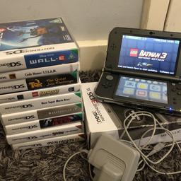 In excellent condition..
Comes with original charger and box
All the games you see in the picture,
Only been used a handfull of times no scratches and comes with a clear plastic cover and also a black carry case