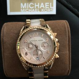 Michael Kors watch (needs battery but barley worn)
Would be excellent Xmas present.  Original box and leaflet