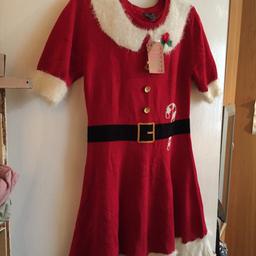 Beautiful brand new Christmas outfit ladies size 10/12 I paid £16.00
