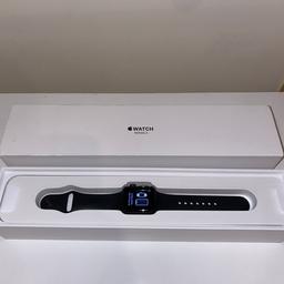 Apple Watch series 3 space grey aluminium 
Good condition
Box, charger, additional strap included.