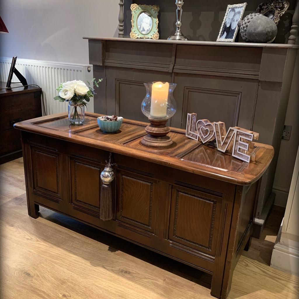 Ercol shop blanket box