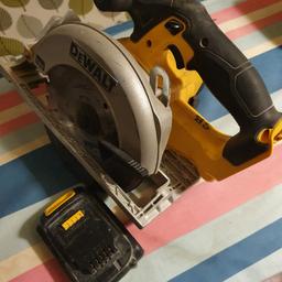 DeWalt cordless skill saw with 1.5 amp battery. 

£110 new without battery.

Sale due to close of businesses.
