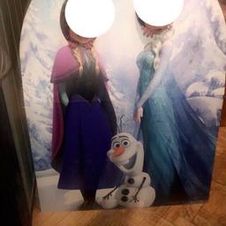 Cardboard Frozen party/event stand in. Like new, good condition