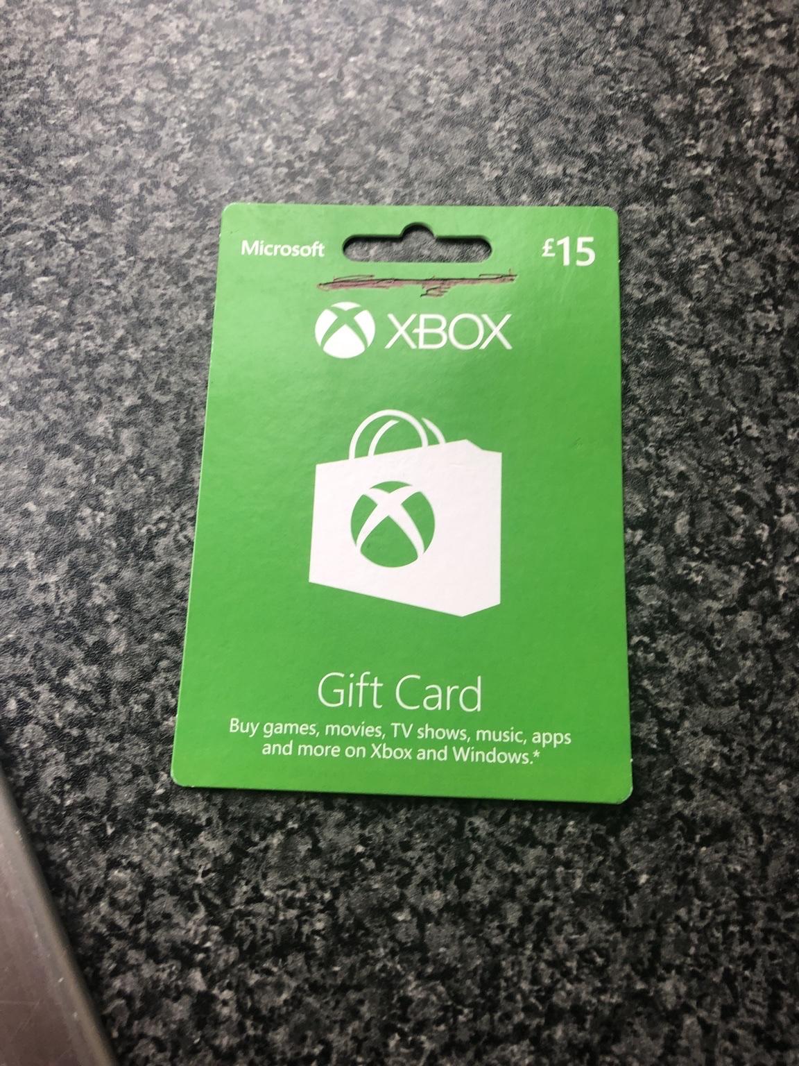 Shpock xbox best sale gift card