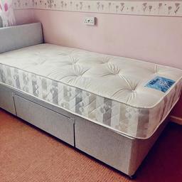 For More Information
Whatsapp: +447424237276
☎: +441274457301

🔘THREE SIZES(Base Only) (Without Mattress)
✴Single £39
✴Double £59
✴King £79

🔘 Divan Single Bed (base+ mattress)
✴ Budget Mattress £69
✴ 9" Deep Quilted £99
✴ 10" Quilted Orthopedic £129
✴ 10" Orthopedic £139
✴ 10" Super Orthopedic Memory Foam £139
✴ 10" Memory foam mattress £159
✴ 12" Memory Foam £179
✴ 1000 Pocket Sprung £229
✴ 1000 Pocket Cashmere Memory Foam £259

🔘 STORAGE DRAWERS £15/EACH

🔘SLIDING DRAWERS £20/EACH

🔘FAUX LEATHER HEADBOARD FOR £20

🔵COLORS
✴White
✴Black
✴Grey

🔘Ideal for a room where simple elegance is desired

🔘An elegant modern style to your bedroom

🔘More Products available

🔘Providing effective storage space

🔘Cash On Delivery

🔘All Products are brand New in Flat Packing.